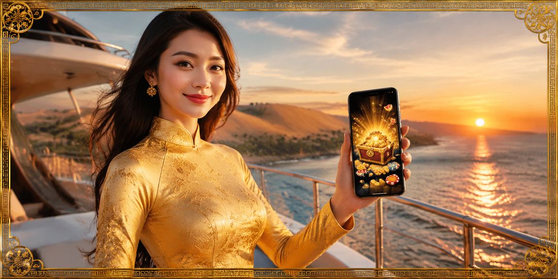Khung cảnh người chơi di động trải nghiệm trò chơi mới tại Mũi Né